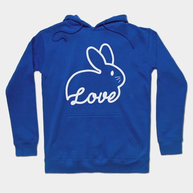 Love bunny Hoodie by denufaw